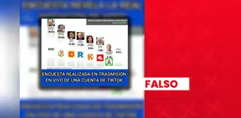 Es falso que Ricardo Belmont lidere encuesta presidencial con 26,6%: sondeo no cuenta con respaldo técnico