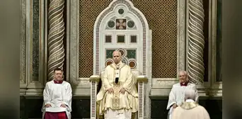 León XIV celebra su primera misa de Jueves Santa como pontífice y pide combatir "esta hora oscura" en medio de la guerra León XIV celebra su primera misa de Jueves Santa como pontífice y pide combatir "esta hora oscura" en medio de la guerra