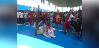 Semana Santa: Internos representan el Vía Crucis en cuatro recintos carcelarios Semana Santa: Internos representan el Vía Crucis en cuatro recintos carcelarios