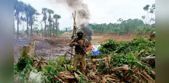 Madre de Dios: Minería ilegal pierde más de S/ 10 millones por operaciones militares Madre de Dios: Minería ilegal pierde más de S/ 10 millones por operaciones militares