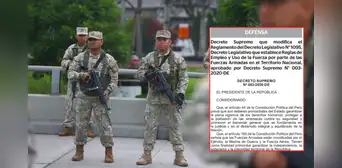 Gobierno de Balcázar oficializa decreto que quita responsabilidad penal a militares en estado de emergencia Gobierno de Balcázar oficializa decreto que quita responsabilidad penal a militares en estado de emergencia