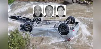 Familia cae al río Rímac cuando viajaba de Lima a Huancayo por Semana Santa: Exalcalde de Hualhuas desaparece tras accidente Familia cae al río Rímac cuando viajaba de Lima a Huancayo por Semana Santa: Exalcalde de Hualhuas desaparece tras accidente