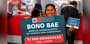 BAE: Ministerio de Vivienda convocó 448 familias para que accedan a bonos para emergencia