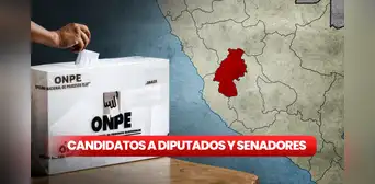 Huancavelica: estos son los candidatos al Senado y Diputados Elecciones Perú 2026