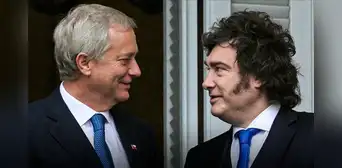 Milei recibe a Kast en su primera reunión oficial luego de la frustrada captura de un exguerrillero chileno en Argentina Milei recibe a Kast en su primera reunión oficial luego de la frustrada captura de un exguerrillero chileno en Argentina