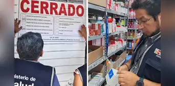 Cierran 13 boticas en Lima Metropolitana: operaban sin autorización y con medicamentos vencidos