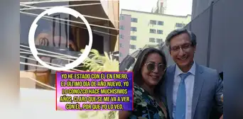 Mujer captada abrazando a Federico Salazar en departamento revela si tiene una relación con el presentador: “Yo he estado con él en enero”