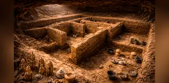 Un secreto junto al Nilo sale a la luz: radar satelital revela un templo real enterrado de 2.600 años bajo una ciudad de Egipto Un secreto junto al Nilo sale a la luz: radar satelital revela un templo real enterrado de 2.600 años bajo una ciudad de Egipto