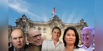 Elecciones 2026: los antecedentes de los vicepresidentes de Keiko Fujimori, Ricardo Belmont, López Chau y López Aliaga