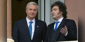 Kast reafirma su apoyo al Gobierno de Milei en su reclamo por las Malvinas tras reunión bilateral en Argentina Kast reafirma su apoyo al Gobierno de Milei en su reclamo por las Malvinas tras reunión bilateral en Argentina