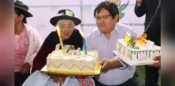 Antes de la TV y el internet: Juanita, la mujer más longeva del Perú, cumple 116 años en Huancayo Antes de la TV y el internet: Juanita, la mujer más longeva del Perú, cumple 116 años en Huancayo
