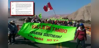 Tía María: Minem anula permiso de explotación y devuelve proyecto de cobre a evaluación Tía María: Minem anula permiso de explotación y devuelve proyecto de cobre a evaluación