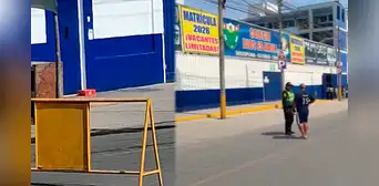 Dejan artefacto explosivo en la puerta del colegio Dios Es Amor en Ancón: investigan posible caso de extorsión Dejan artefacto explosivo en la puerta del colegio Dios Es Amor en Ancón: investigan posible caso de extorsión