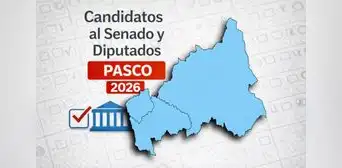 Estos son los candidatos al Senado y Diputados por Pasco en Elecciones Generales 2026