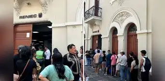 Reportan largas colas para el recojo del DNI a pocas horas de las elecciones generales 2026 Reportan largas colas para el recojo del DNI a pocas horas de las elecciones generales 2026