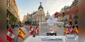 Dónde y hasta qué hora votan peruanos en España en las Elecciones Generales 2026 Dónde y hasta qué hora votan peruanos en España en las Elecciones Generales 2026