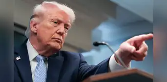 Donald Trump ordena a la Armada tomar el control del estrecho de Ormuz tras el fracaso del acuerdo de paz con Irán Donald Trump ordena a la Armada tomar el control del estrecho de Ormuz tras el fracaso del acuerdo de paz con Irán