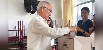 Elecciones 2026: Alfonso López Chau emitió su voto en el distrito de Miraflores Elecciones 2026: Alfonso López Chau emitió su voto en el distrito de Miraflores