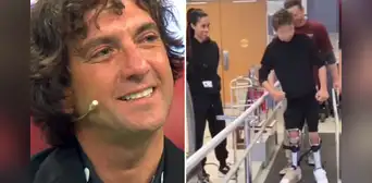 Antoñito, hijo de Sheyla Rojas y Antonio Pavón, logra caminar sin ayuda y conmueve a su padre