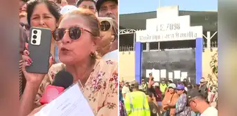 Ciudadanos en Lurín denuncian paralización del sufragio debido a que el material electoral no llegó al local: "Queremos votar" Ciudadanos en Lurín denuncian paralización del sufragio debido a que el material electoral no llegó al local: "Queremos votar"