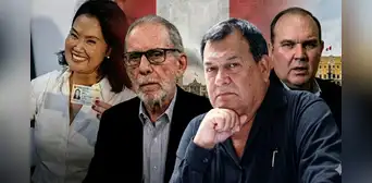 Elecciones 2026: así reaccionaron Roberto Sánchez, López Aliaga, Fujimori, Belmont y Jorge Nieto al flash electoral