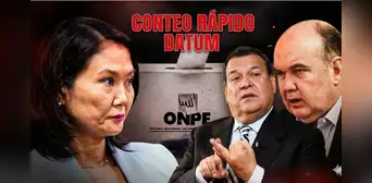 Elecciones 2026: Keiko Fujimori, Rafael López Aliaga y Jorge Nieto lideran las encuestas, según conteo rápido de Datum
