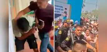 Jornada electoral terminó entre discusiones y golpes: retraso para votar ocasionaron peleas en Lima Jornada electoral terminó entre discusiones y golpes: retraso para votar ocasionaron peleas en Lima