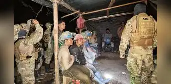 Rescatan a 20 mineros secuestrados en Pataz tras enfrentamiento armado entre fuerzas del orden y delincuentes Rescatan a 20 mineros secuestrados en Pataz tras enfrentamiento armado entre fuerzas del orden y delincuentes