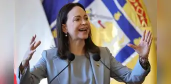 María Corina Machado exige convocar elecciones presidenciales en Venezuela: "Lo antes posible" María Corina Machado exige convocar elecciones presidenciales en Venezuela: "Lo antes posible"