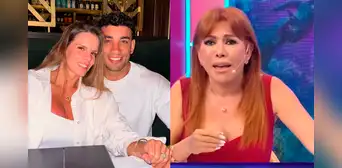 Magaly Medina se burla de Alejandra Baigorria por ‘premiar’ a Said Palao con un viaje a España pese a escándalo en yate: “No pudo aguantar más” Magaly Medina se burla de Alejandra Baigorria por ‘premiar’ a Said Palao con un viaje a España pese a escándalo en yate: “No pudo aguantar más”