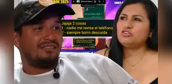 Mujer que mostró chats privados con Reimond Manco le pide perdón en vivo y explica por qué lo hizo: "Me dejé llevar por la cólera"