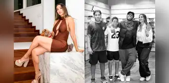 Xiomy Kanashiro sorprende al compartir momento familiar con los hijos de Melissa Klug y Jefferson Farfán