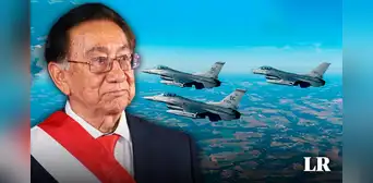 Balcázar no firmará contrato para la compra de cazas F-16 Block 70 Balcázar no firmará contrato para la compra de cazas F-16 Block 70