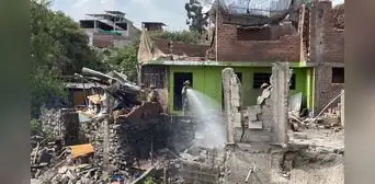 Fuertes explosiones dejan cuatro heridos en Miraflores: taller operaba clandestinamente en Arequipa Fuertes explosiones dejan cuatro heridos en Miraflores: taller operaba clandestinamente en Arequipa