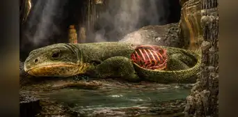 Científicos descubren un fósil de reptil de hace 289 millones de años que aporta claves sobre el origen de la respiración