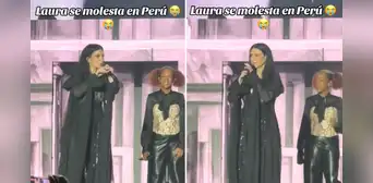 Laura Pausini para su concierto en Lima y encara a fans de la primera fila por no corear sus canciones: “Pagan mucho, pero no saben”