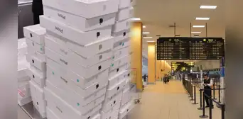 Intervención de la Sunat en el Jorge Chávez: pasajera es detenida tras ingresar más de 100 celulares sin pagar impuestos