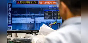 Fuerte terremoto de magnitud 7,5 sacude Japón y activa alerta de tsunami en zonas costeras Fuerte terremoto de magnitud 7,5 sacude Japón y activa alerta de tsunami en zonas costeras