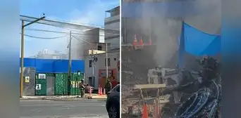 Reportan fuga de gas en Surquillo: emergencia se produce a la altura de la cuadra 50 de la av. República de Panamá Reportan fuga de gas en Surquillo: emergencia se produce a la altura de la cuadra 50 de la av. República de Panamá