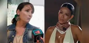 Actriz Celine Aguirre reaparece en TV y arremete contra Shirley Arica tras fuerte enfrentamiento en ‘La granja VIP’: “Es una persona altanera” Actriz Celine Aguirre reaparece en TV y arremete contra Shirley Arica tras fuerte enfrentamiento en ‘La granja VIP’: “Es una persona altanera”