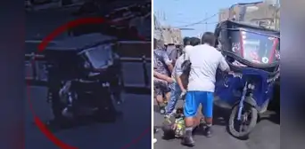 Mujer policía fue arrastrada varios metros por mototaxista en La Victoria: sujeto quedó detenido Mujer policía fue arrastrada varios metros por mototaxista en La Victoria: sujeto quedó detenido