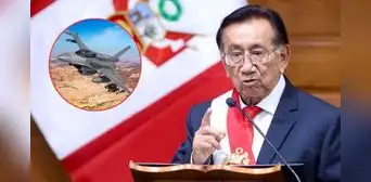 Presidente Balcázar llama al próximo gobierno a analizar compra de cazas F-16: "Debe hacerse con total tranquilidad" Presidente Balcázar llama al próximo gobierno a analizar compra de cazas F-16: "Debe hacerse con total tranquilidad"