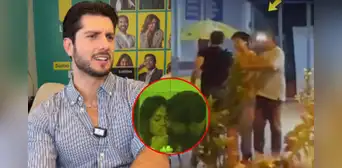 Rodrigo Brand, actor ampayado con Mayra Goñi, se disculpa tras violenta agresión a reporteros de Magaly Medina: "Asumo mi responsabilidad"