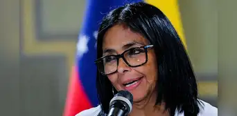 Delcy Rodríguez solicitó cerca de 5.000 millones de dólares de Venezuela a la directora del Fondo Monetario Internacional Delcy Rodríguez solicitó cerca de 5.000 millones de dólares de Venezuela a la directora del Fondo Monetario Internacional
