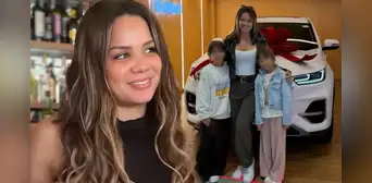 Andrea San Martín celebra con sus hijas la compra de su nueva camioneta tras su éxito como influencer y empresaria: "De mí para mí" Andrea San Martín celebra con sus hijas la compra de su nueva camioneta tras su éxito como influencer y empresaria: "De mí para mí"