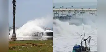 Litoral peruano bajo alerta por oleaje anómalo, según la Marina de Guerra: fenómeno se mantendrá hasta el 30 de abril Litoral peruano bajo alerta por oleaje anómalo, según la Marina de Guerra: fenómeno se mantendrá hasta el 30 de abril