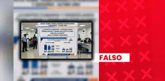 Es falsa esta infografía que supuestamente detalla la cantidad de trabajadores extranjeros en la ONPE: se generó con inteligencia artificial Es falsa esta infografía que supuestamente detalla la cantidad de trabajadores extranjeros en la ONPE: se generó con inteligencia artificial