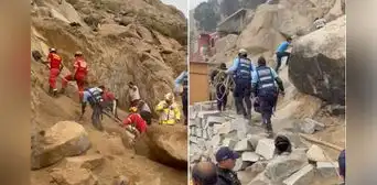 Padre de familia fallece tras derrumbe de rocas mientras construía su vivienda en Lurigancho-Chosica