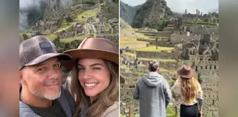 Alejandro Sanz queda fascinado con Machu Picchu en su viaje con Stephanie Cayo: "La mayor bendición" Alejandro Sanz queda fascinado con Machu Picchu en su viaje con Stephanie Cayo: "La mayor bendición"
