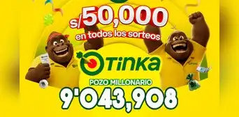 Resultados de La Tinka EN VIVO hoy domingo 26 de abril: consulta los números ganadores del Pozo Millonario